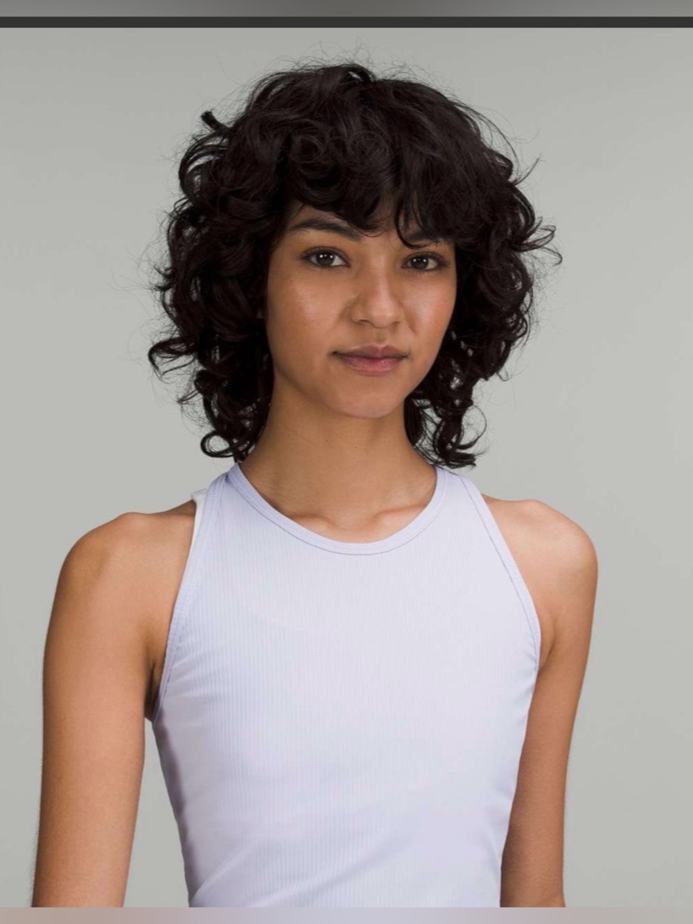 Lululemon Base Pace Ribbed Tank (Pastel Blue) - Picture 2 of 6